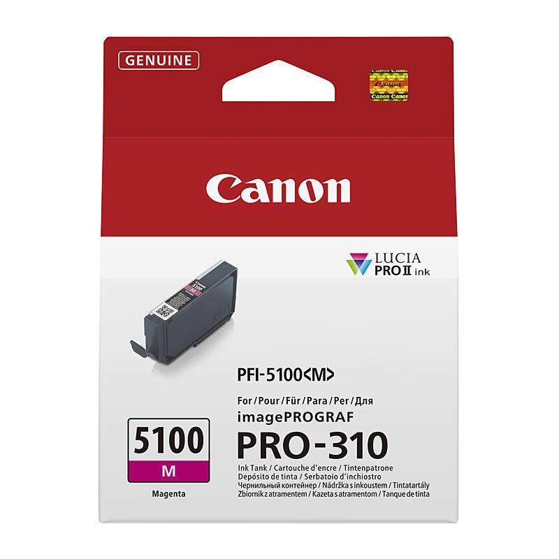 Canon PFI5100 Mag Ink Cart, image 1 of 3
