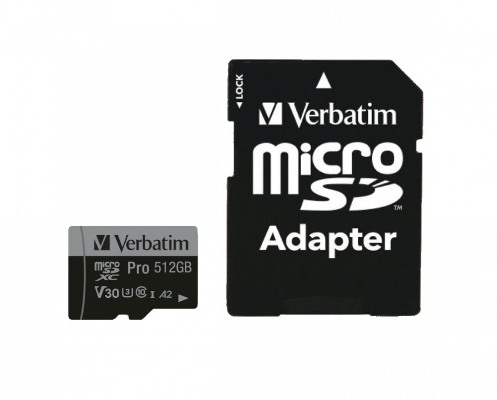 Pro Micro Sdxc 512GB W/ Adaptor, image 1 of 5