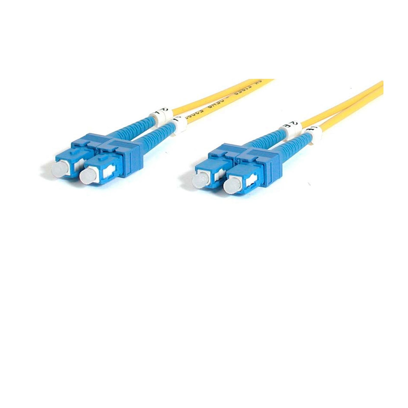Startech 2M Fiber Optic Cable - Single-mode Duplex 9/125 Lszh - Sc/sc, Ltw