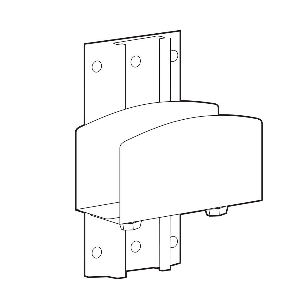 Ergotron Medium PC Mount for LX Pro Wall Blk