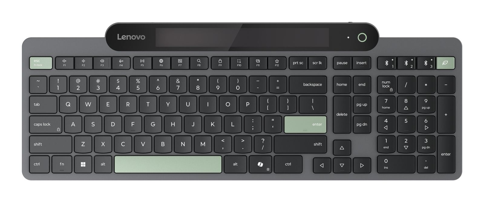 Lenovo Self-charging Bluetooh Keyboard, image 1 of 14