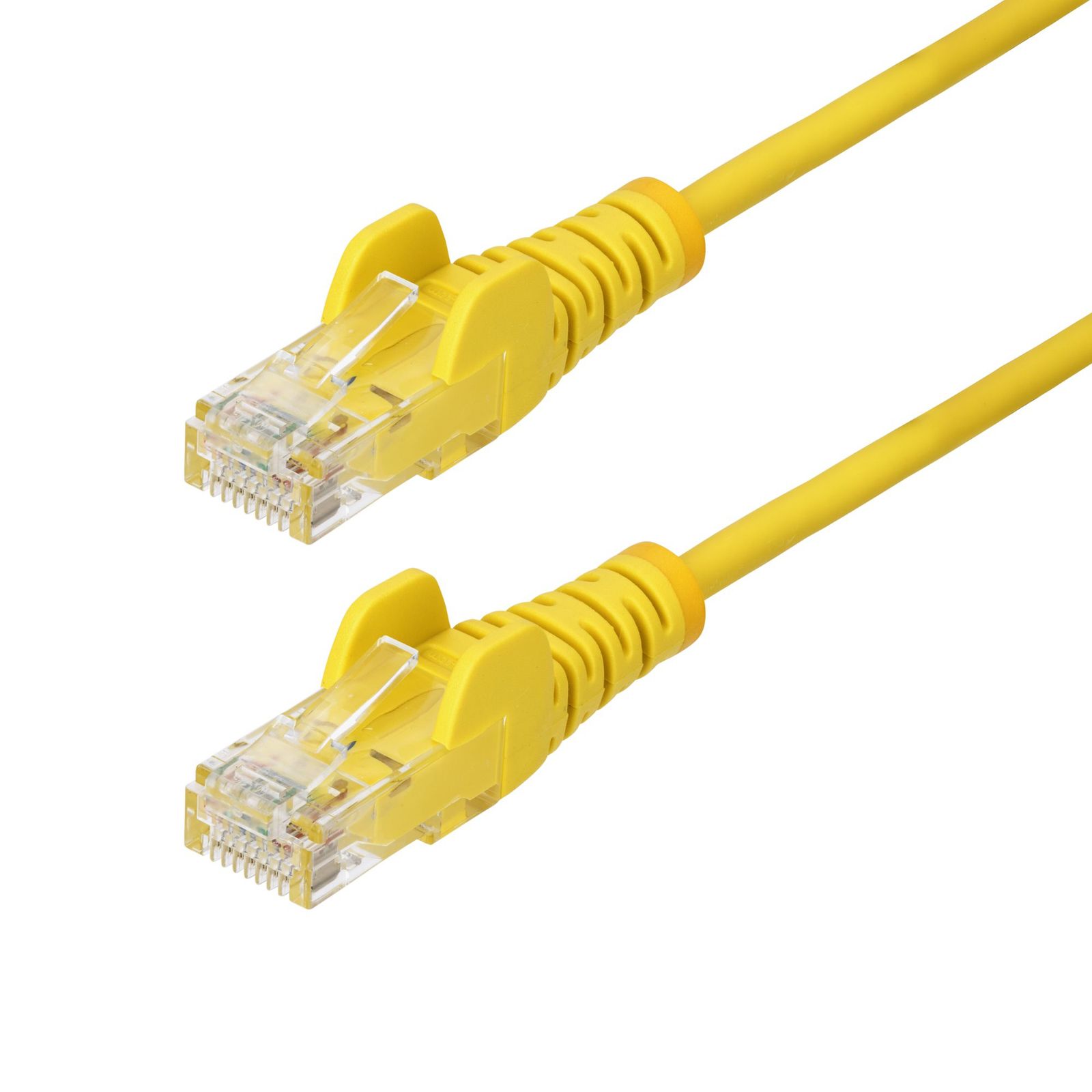 Startech.com.com 7M Yellow Slim CAT6 Ethernet Cable, Snagless, 28AWG, Lszh, Ltw, image 1 of 11