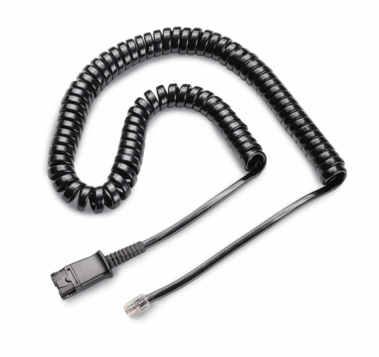 HP Poly Cable, Coil, QD TO Male Modular Plug, U10P-S for Cisco 7911 / 12