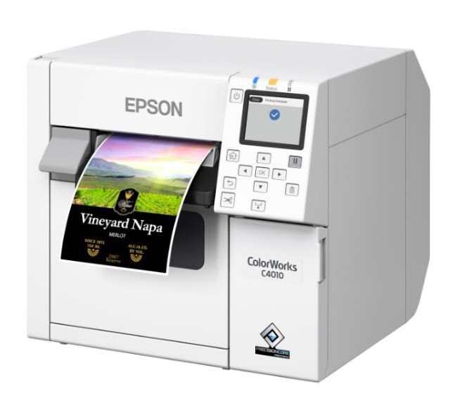 Epson Printer CW-C4010A Inkjet Colour Usb/eth Whi