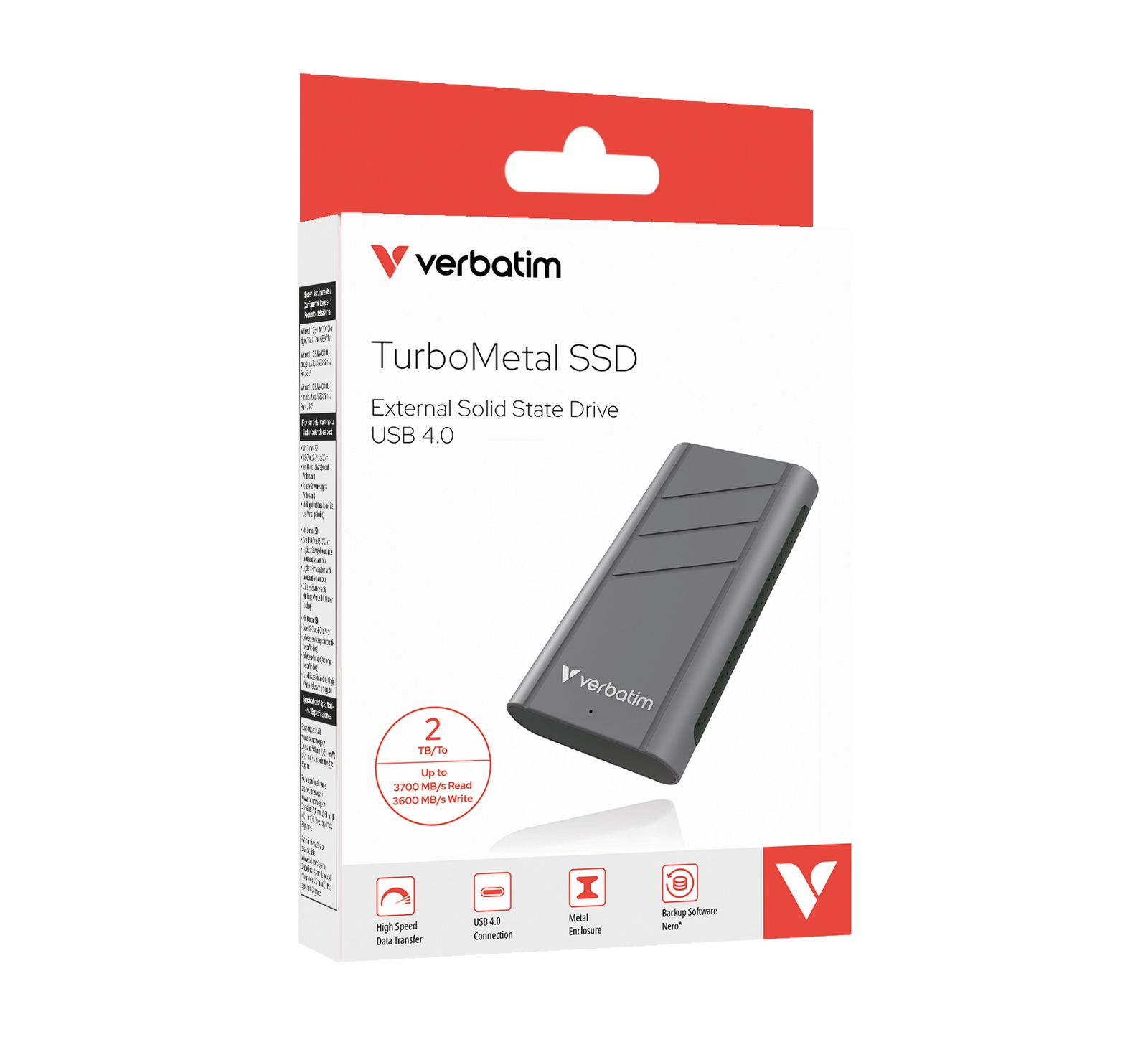 Turbometal Ssd Usb 4.0 2TB, image 1 of 5