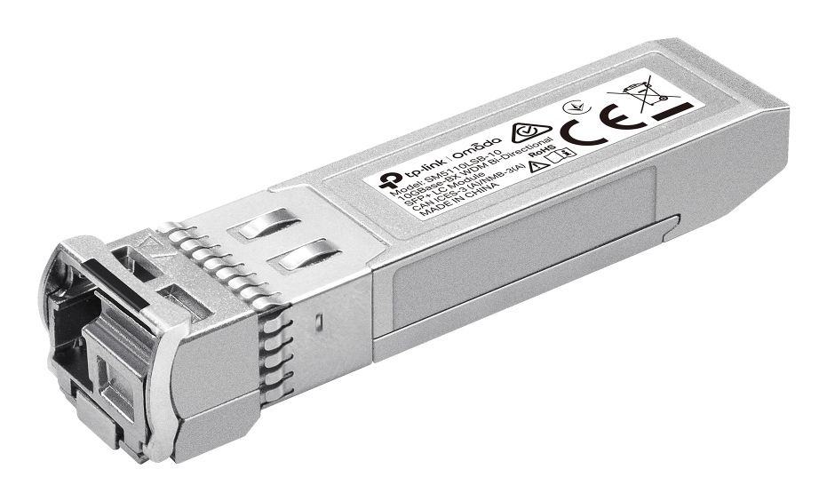 Tp-link Omada 10GBASE-BX Wdm Bi-directional Sfp+ LC Module, Single-mode, 10KM, 3YR
