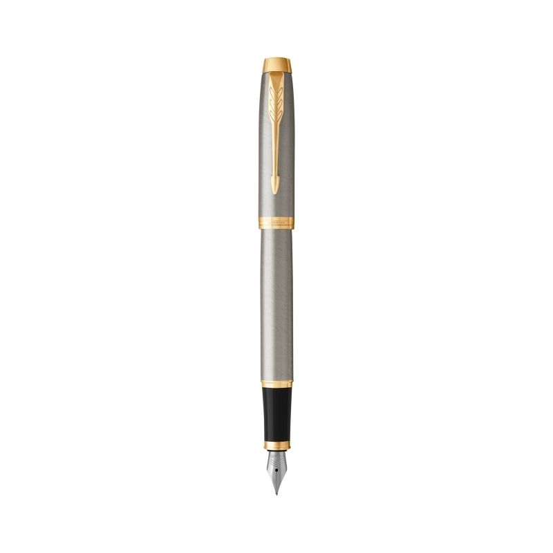 Parker IM Brushedmetal Gold FP, image 1 of 3