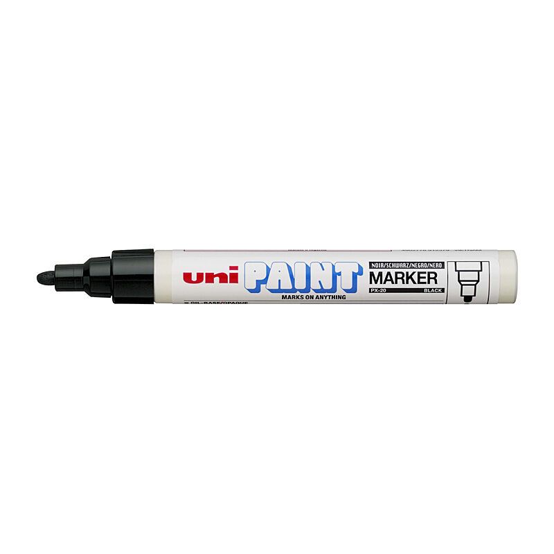 Uni Pnt Mrk Blt PX20 Blk BX12
