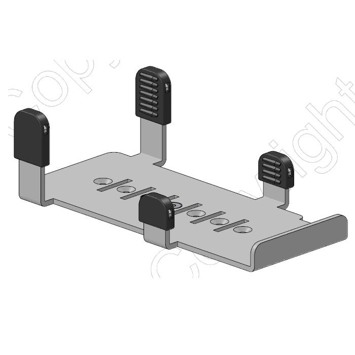 Spacepole Multigrip Blk Verifone V400M