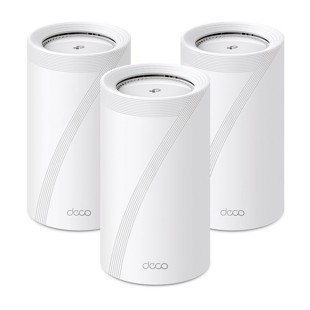 Tp-link Deco BE22000 Mesh Wi-fi 7 Tri-band System, 2.5 GBE(4), ANT(4), 3-PACK, 3YR, image 1 of 12