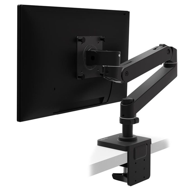 Ergotron LX Pro Arm Single Display Desk-mnt Blk
