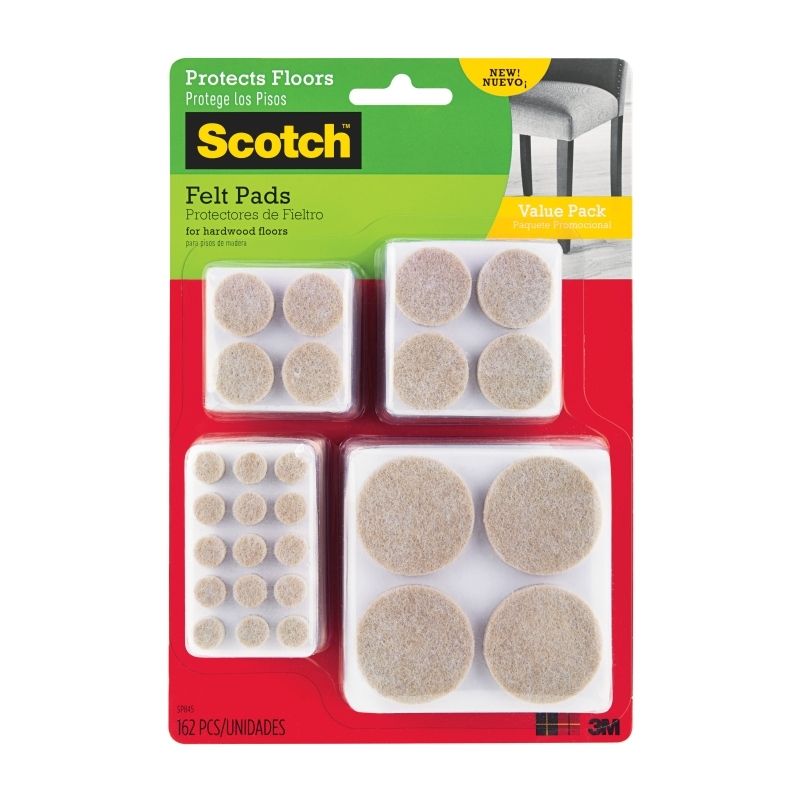 Sct Felt Pads SP845 PK162 BX4