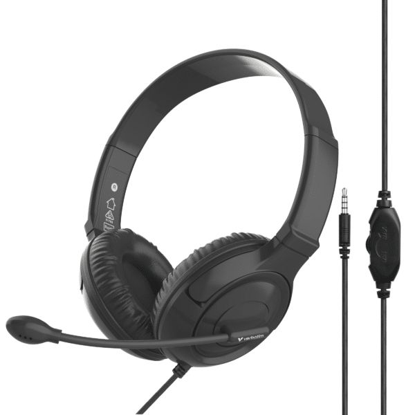 Verbatim Multimedia Headset with Noise C, image 1 of 4