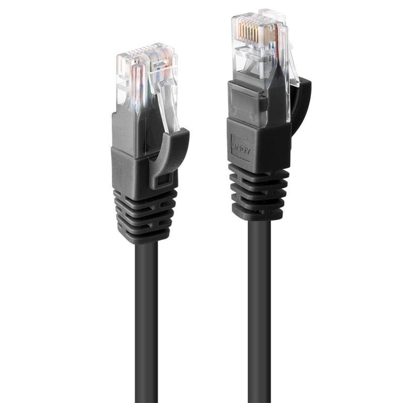 Lindy 0.3M CAT6 Utp Cable BK