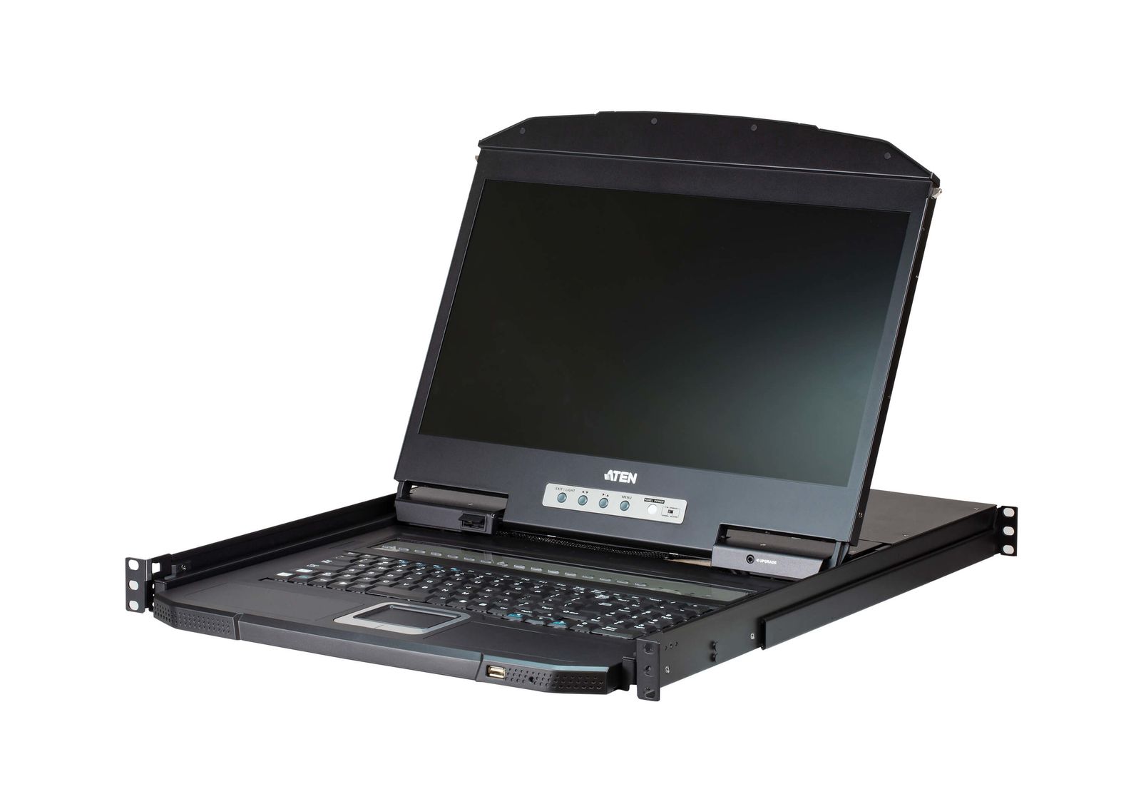 Aten 18.5" Short Depth 16 Port Lcd Kvm, image 1 of 2