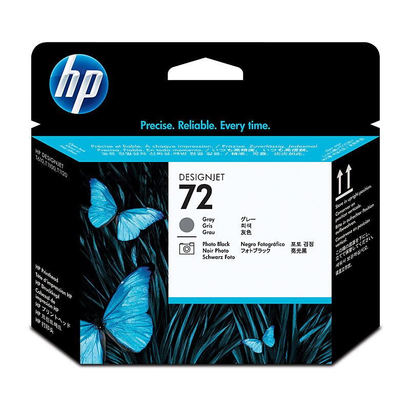 HP #72 P/bk Grey P/head C9380A