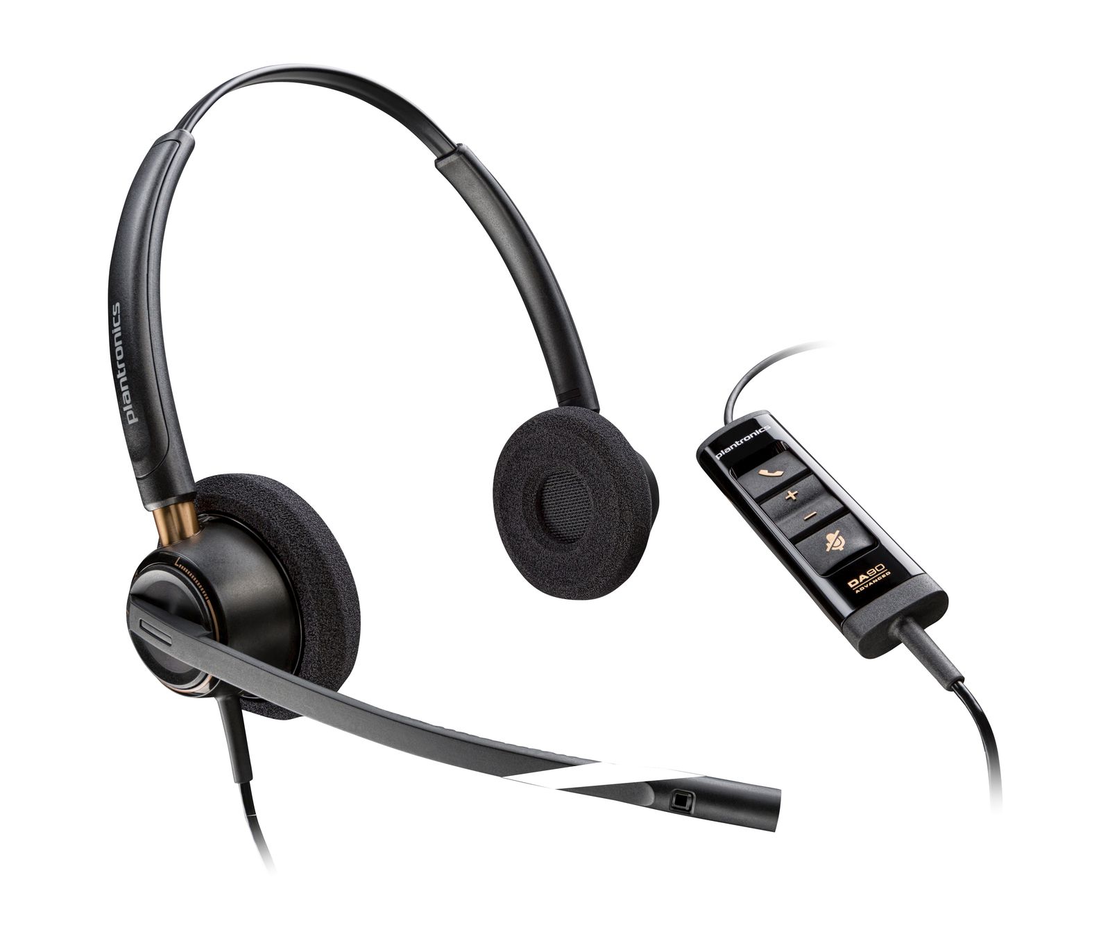 HP Poly Encorepro EP525 MS Stereo Corded Headset, Usb-a & C