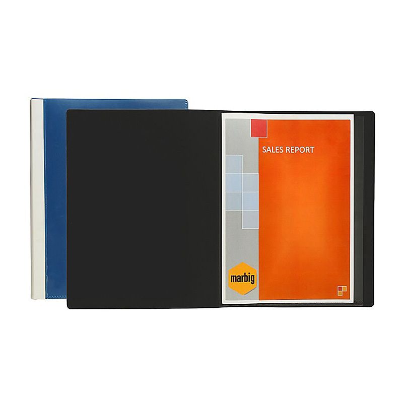 Mbg D/book A4 C/v 50PG Blk