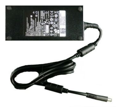 Dell 180W 7.4MM Barrel AC Adapter with 1M Power Cord - 1YR