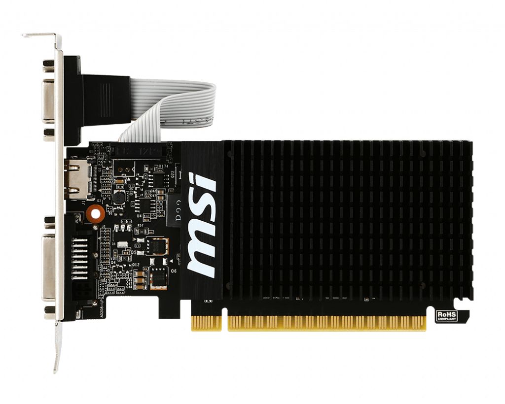 Graphic Card GT 710 1GD3H LP, image 1 of 4