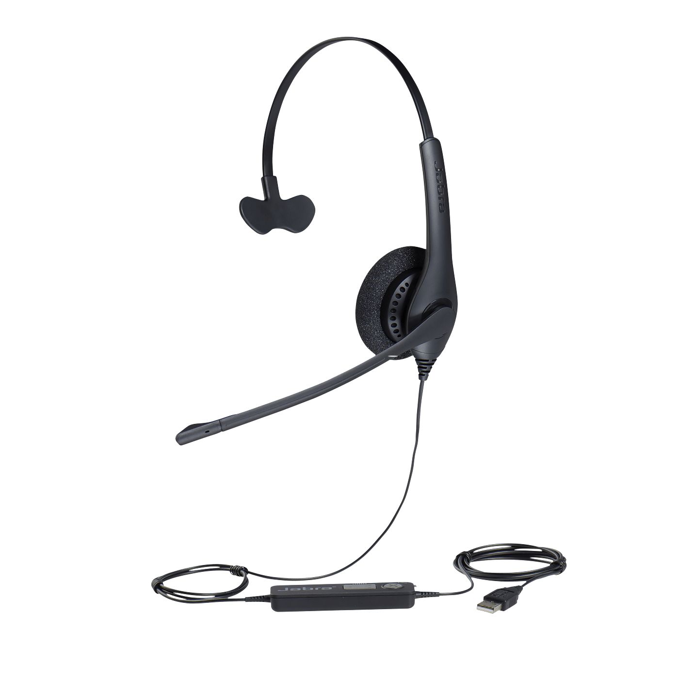 Jabra Corded Biz 1500 UC Mono Headset,usb-a, image 1 of 2