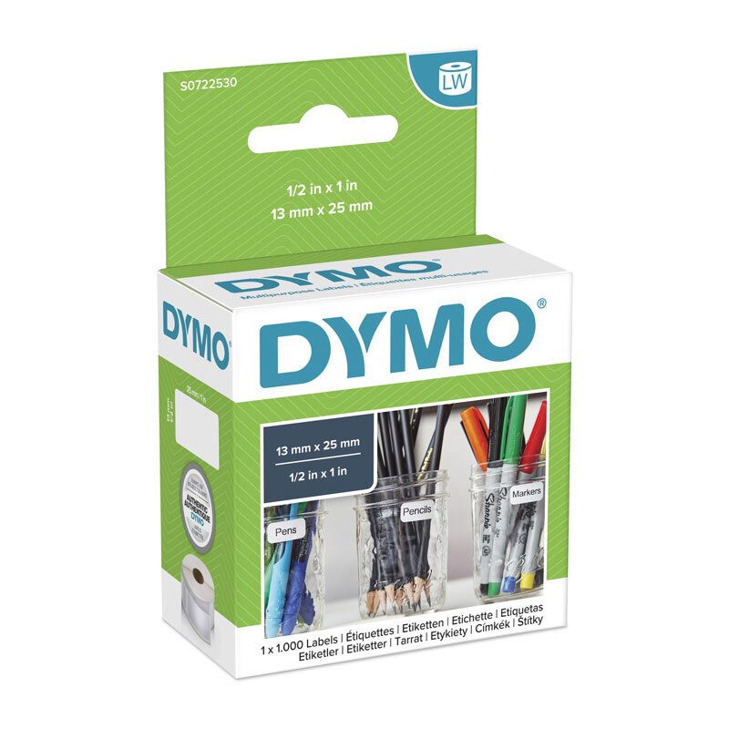 Dymo LW Multilabel 13MM X 25MM, image 1 of 2