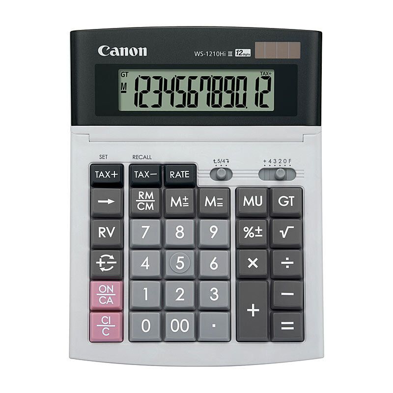 Canon WS1210HIIII Calculator