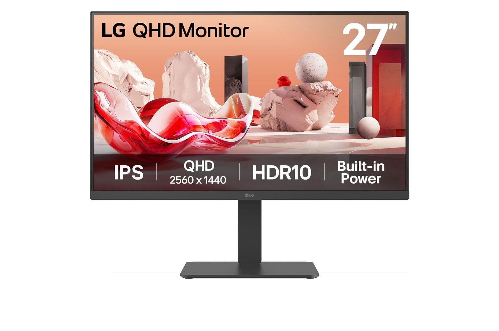 27BA45QB 27 Qhd Ips Monitor 3Y, image 1 of 8