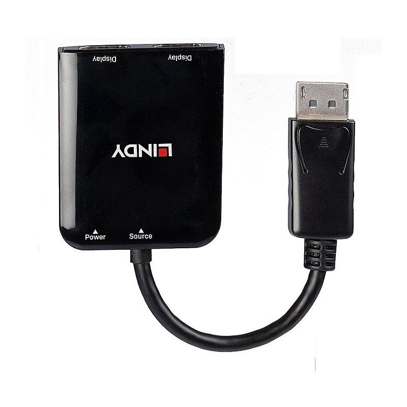 Lindy 2 Port DP 1.2 Mst Hub, image 1 of 4