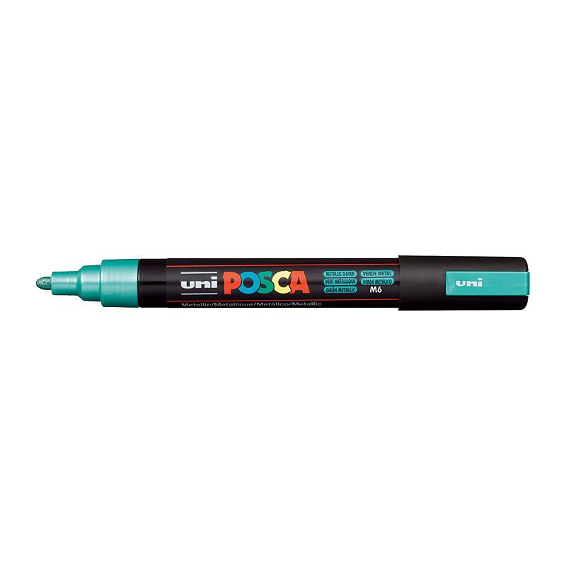 Posca PC-5M Med Blt Metl Grn