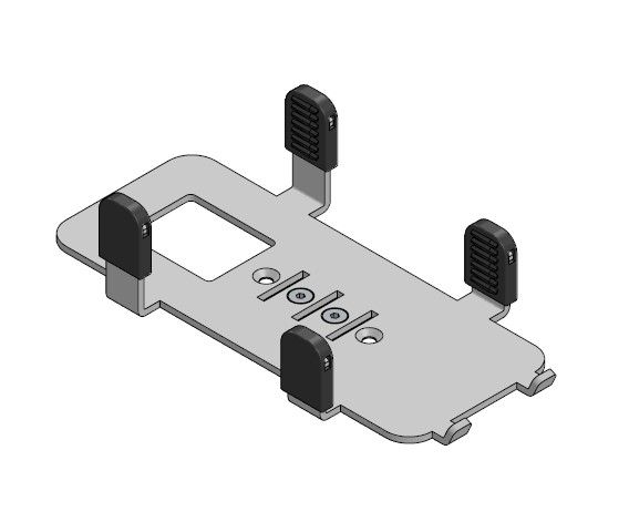 Spacepole Multigrip Blk Ingenico Move 5000