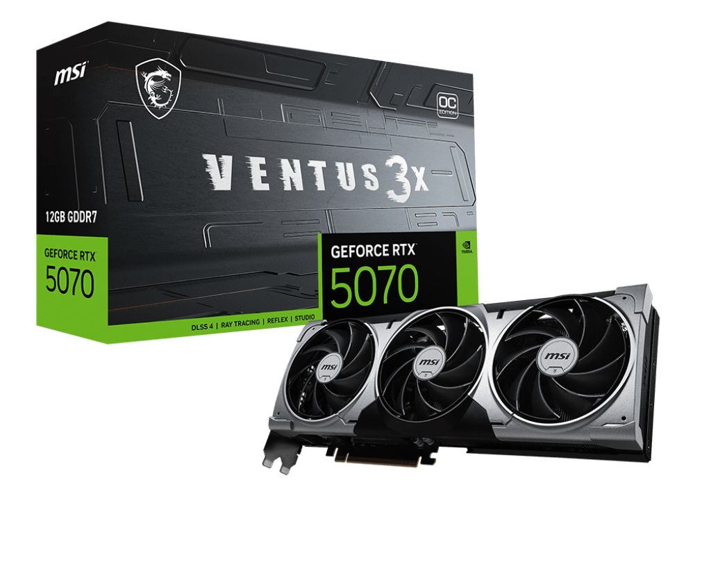 Rtx 5070 12G Ventus 3X OC, image 1 of 6