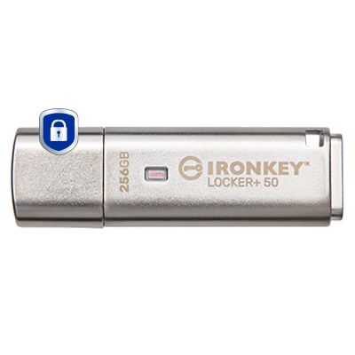 256GB Usb 3.2 Ironkey LOCKER+50 Aes Usb, image 1 of 5