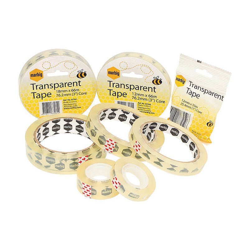 Mbg Tape Ofc 18MMX66M 76.2CORE