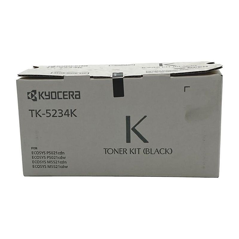 Kyocera TK-5234K Black Toner Cartridge (yields UP TO 2600 Pages)