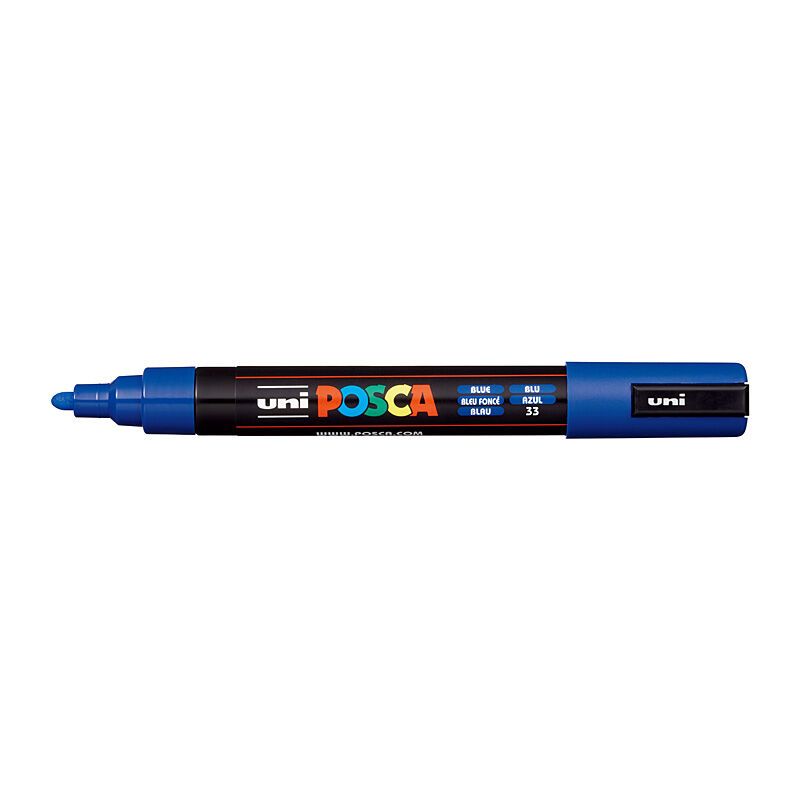 Posca PC-5M Med Blt Paint Blu