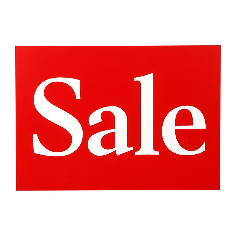 Quikstik A4 Sign Sale PK10