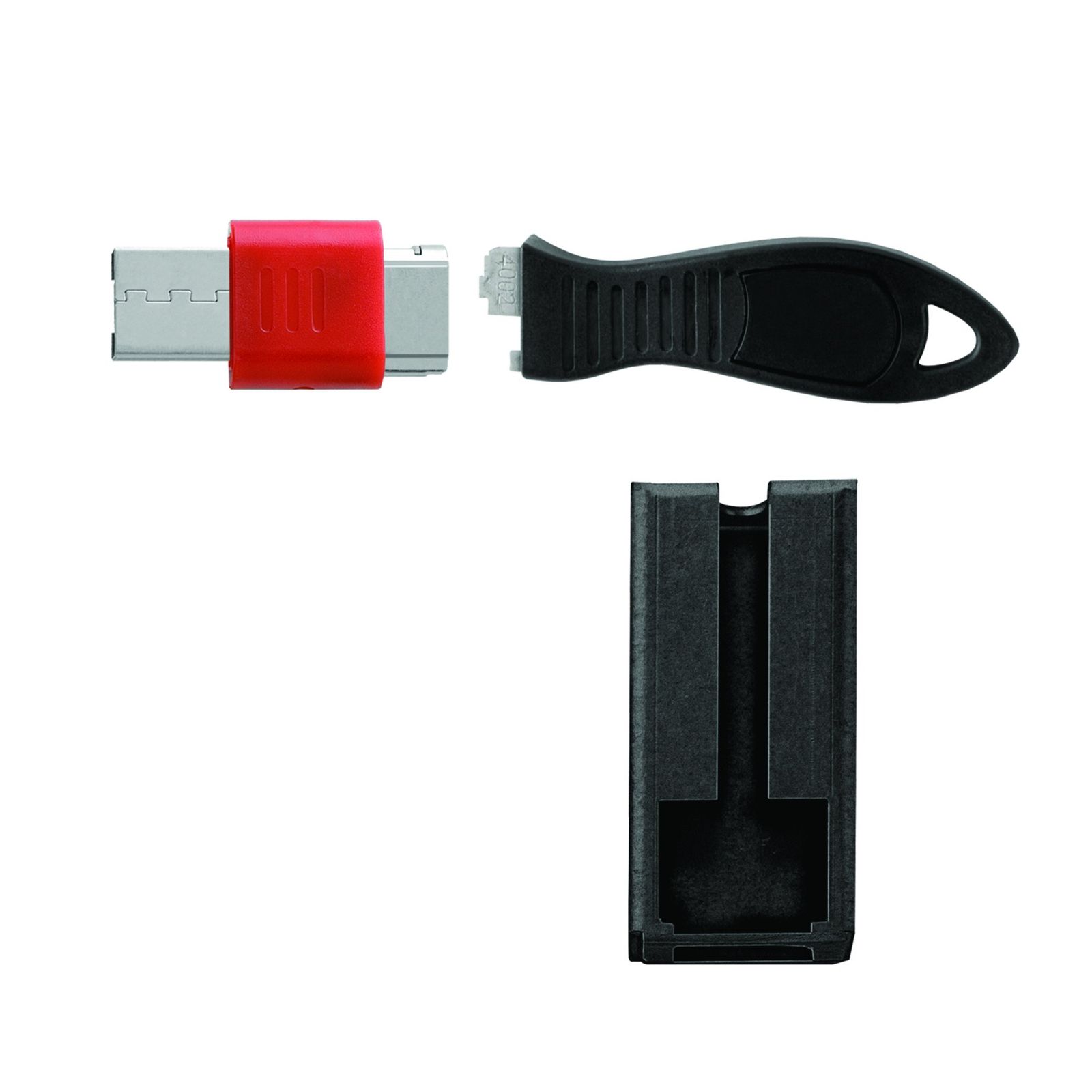 Usb Port Blocker W/cable Guard - Square, image 1 of 2