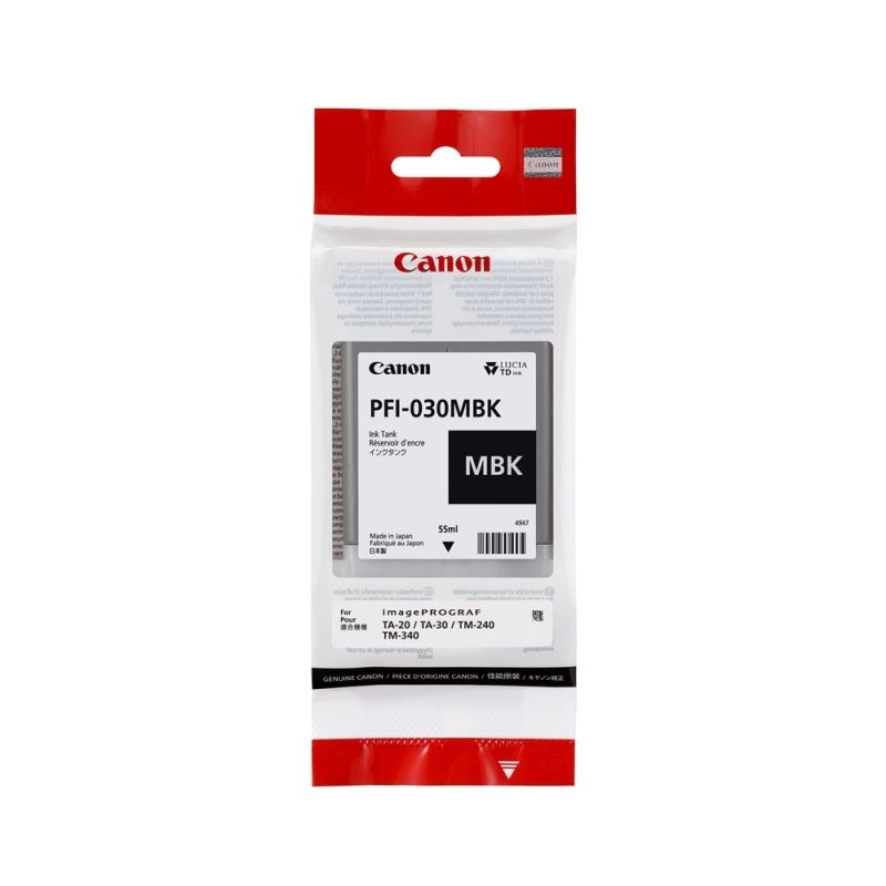 Canon PFI030 Matte Black Ink, image 1 of 2