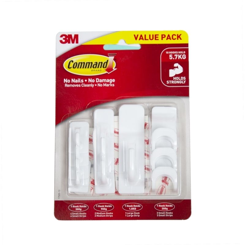 Cmd Hook 17500-10 MIXPK10 BAG2