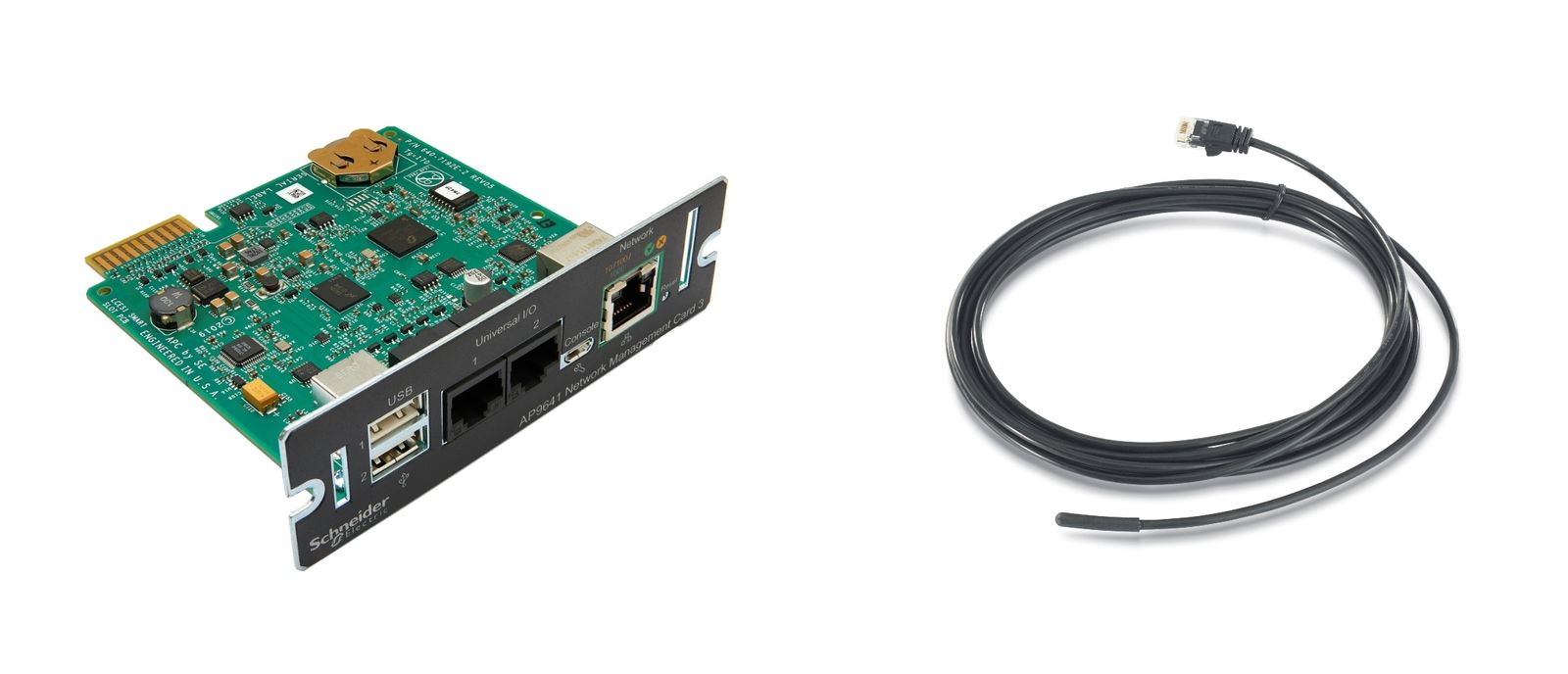 Ups Network Mgmt Card with Powerchute Network & Environmental Mntrg Shutdown, image 1 of 8