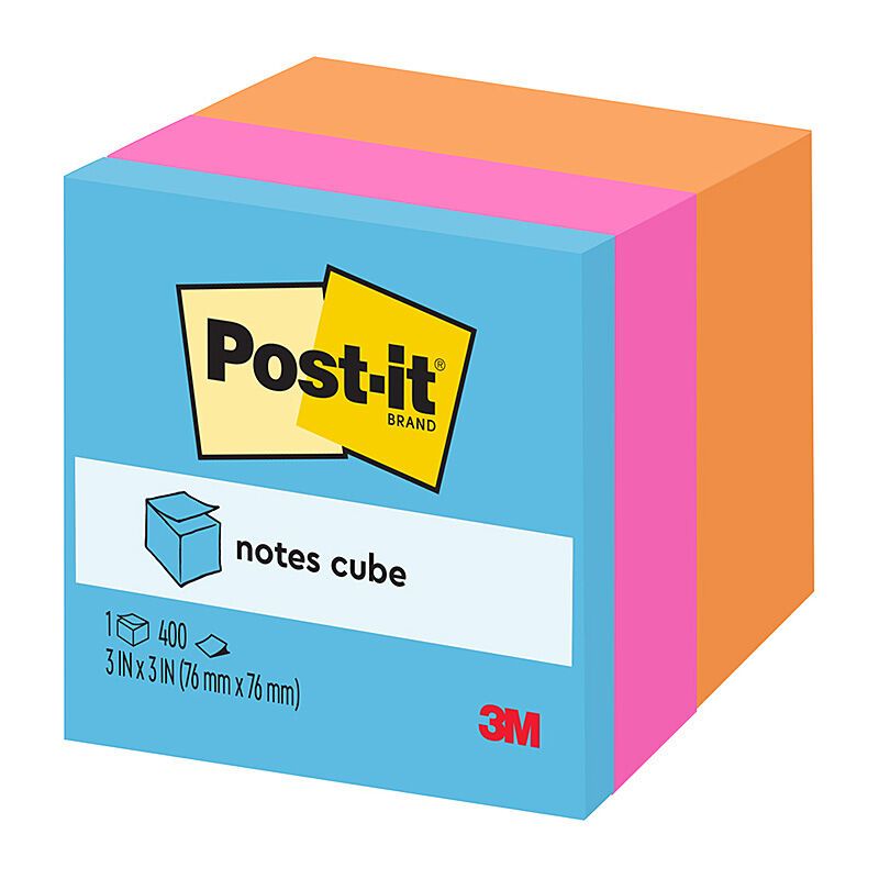 Post-it Cube 2053-ELT-O BX4