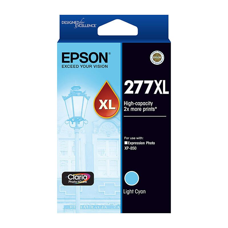 Epson 277XL LT Cyan Ink Cart