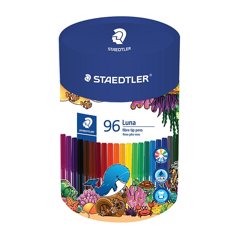 Staed Luna Felt Tip Ast TUB96