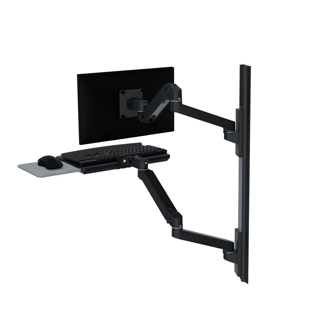 Ergotron LX Pro Arm Wall Mount Blk