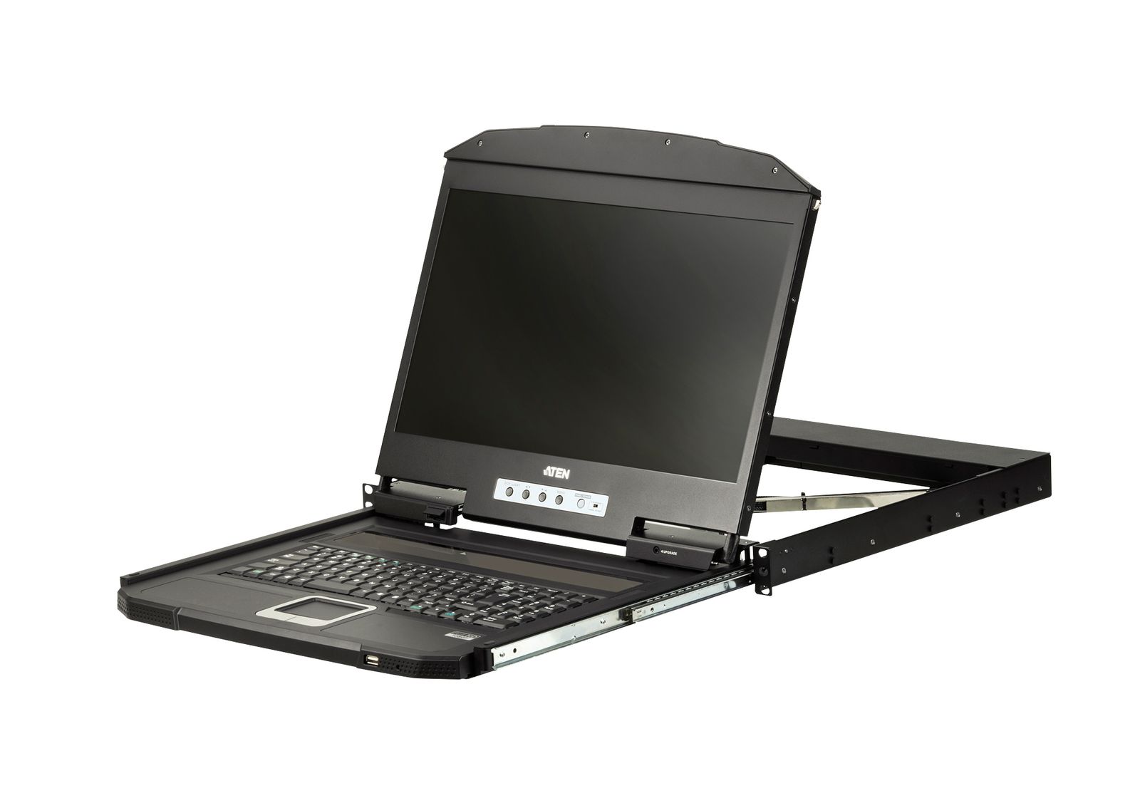Aten 18.5" Short Depth Vga Lcd Console, image 1 of 5