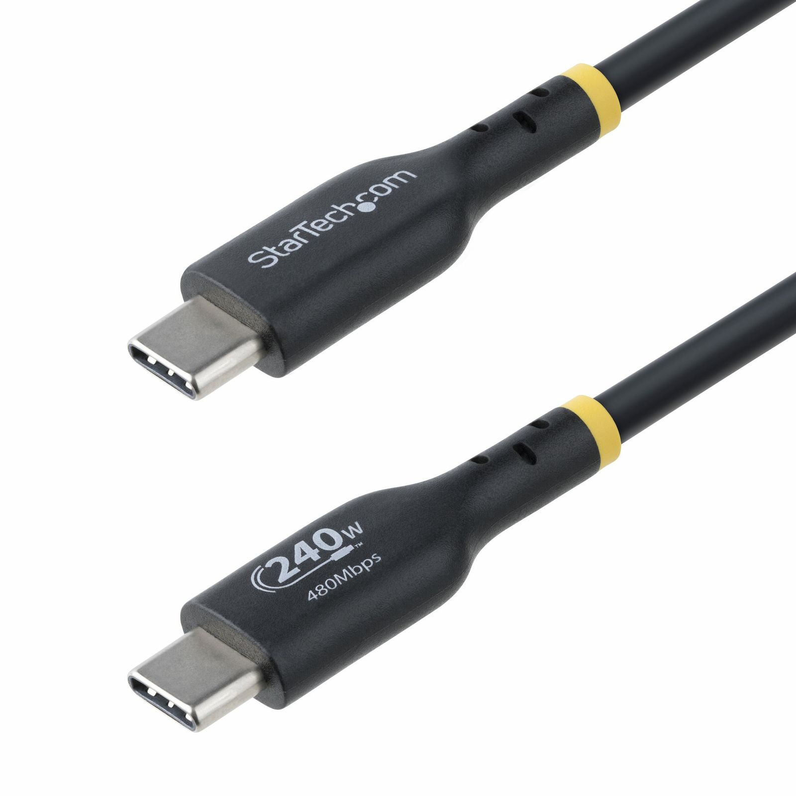 Startech 13FT (4M) Usb-c Charging Cable, Charge & Sync, 240W (5A) PD Epr, Usb 2.0 Laptop C, image 1 of 13