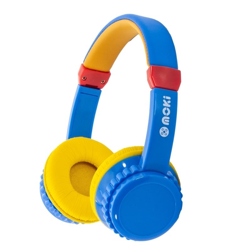Moki Play Safe Headphone Bl/yl