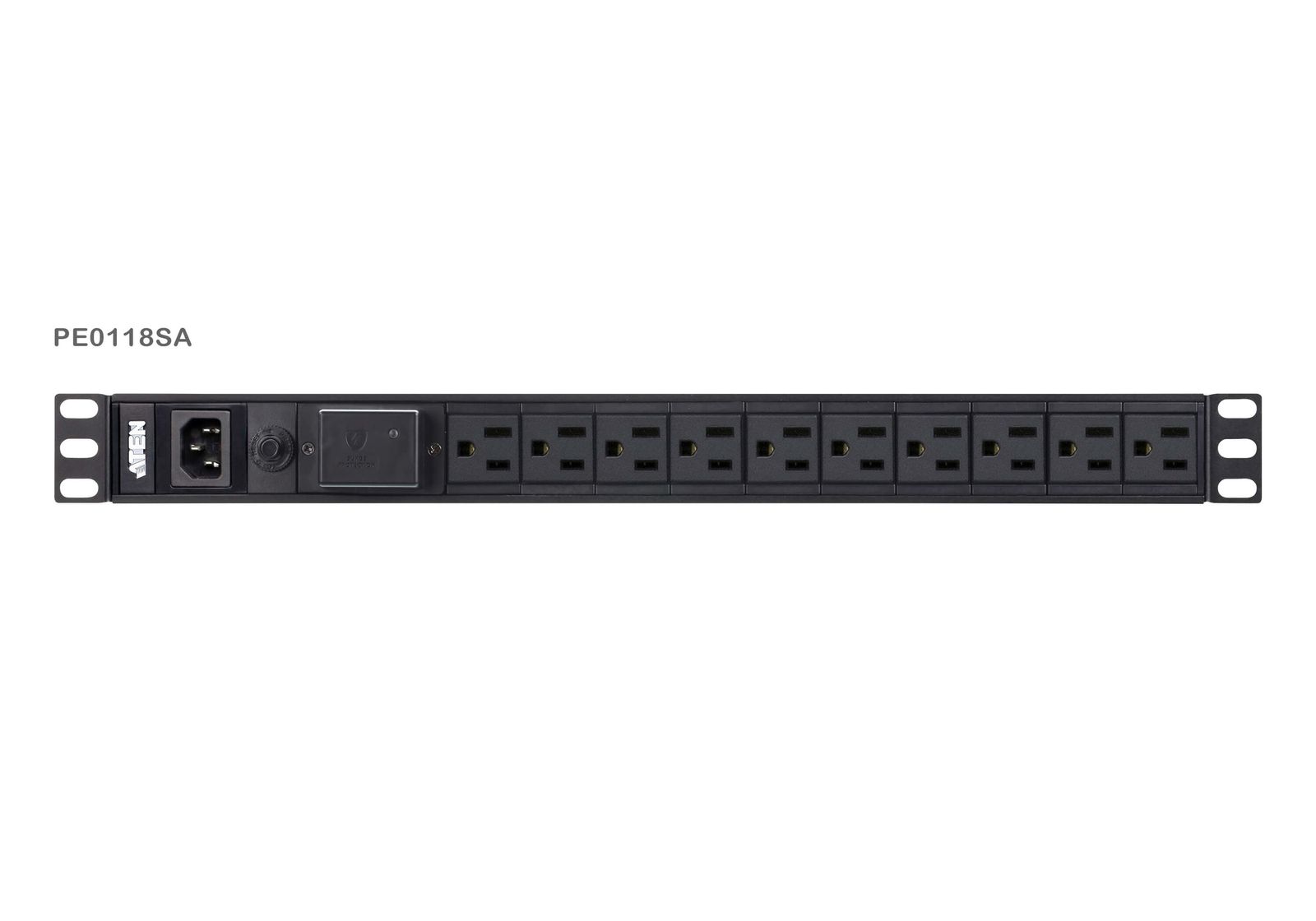 Aten 1U Basic Pdu with Surge Protection, image 1 of 3