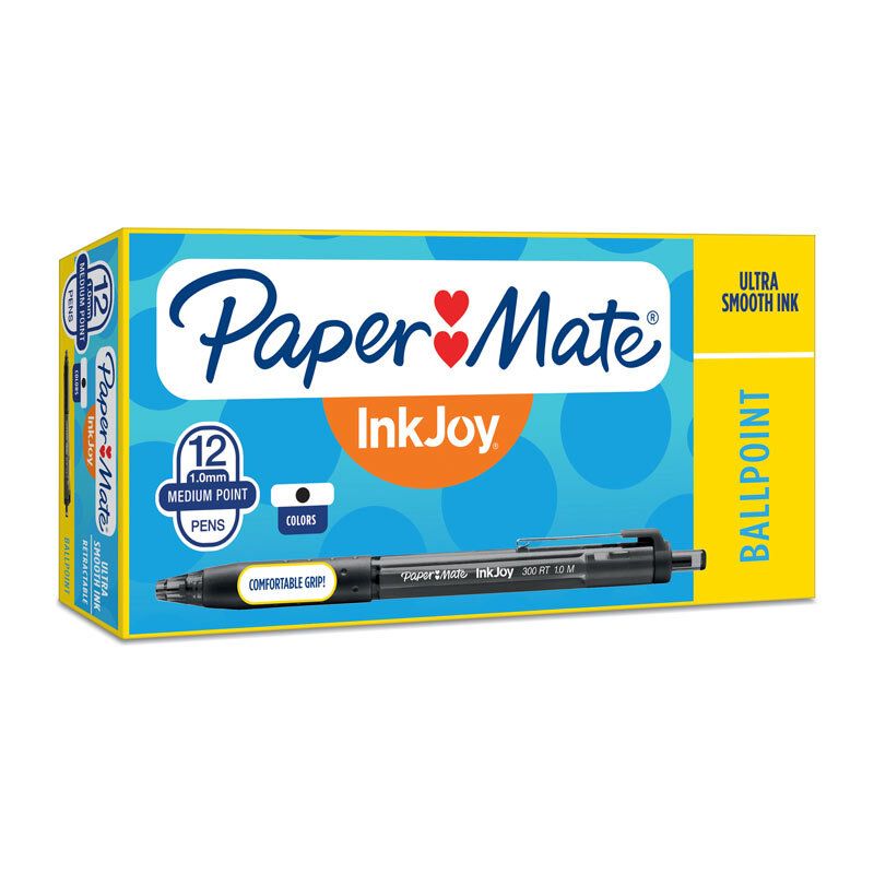 PM Inkjoy 300RT BP Blk PK12, image 1 of 2
